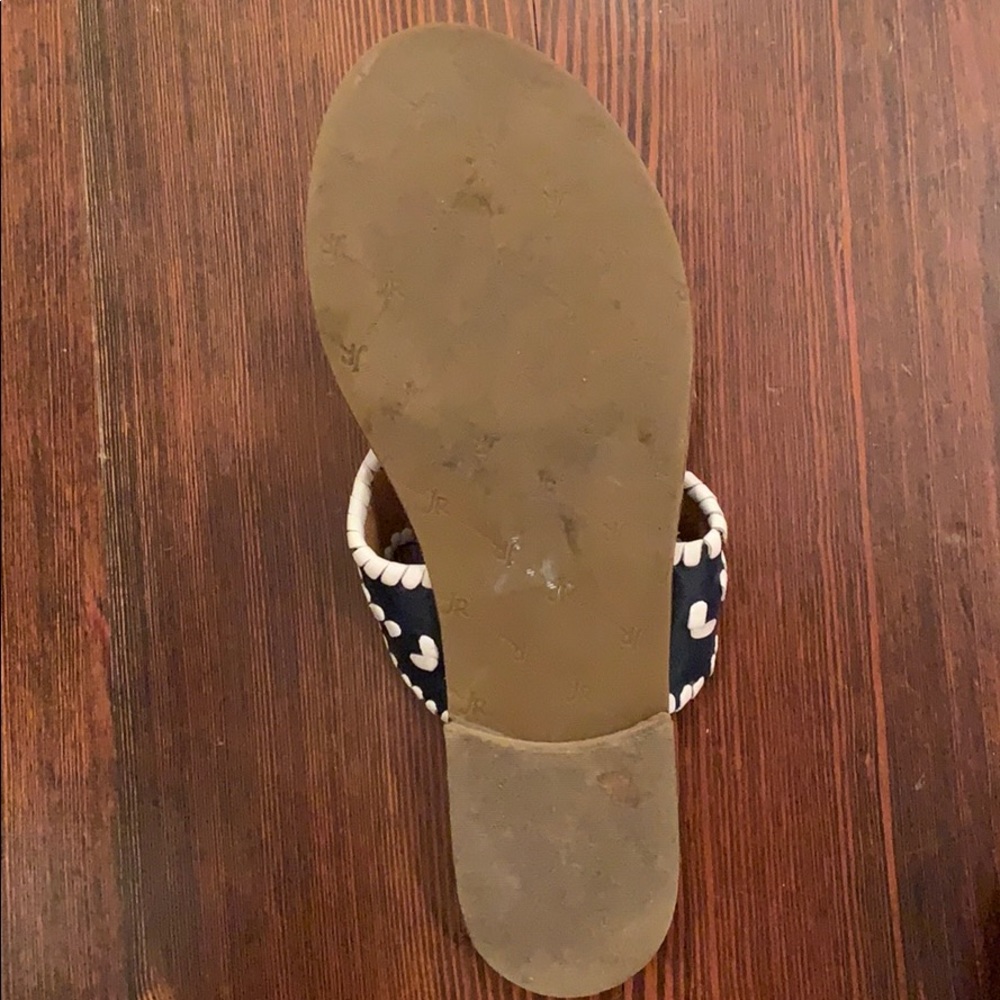 Jack Rodgers black and white sandals - Picture 4 of 4